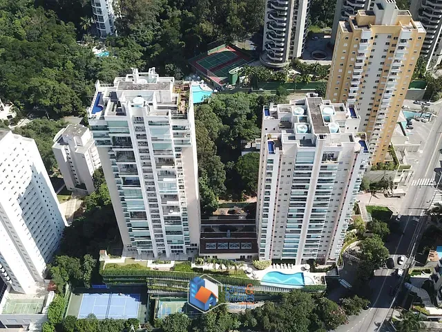 Cobertura / Penthouse com 402m² 3 quartos e 6 banheiros, à venda, no bairro Paraíso do Morumbi em São Paulo