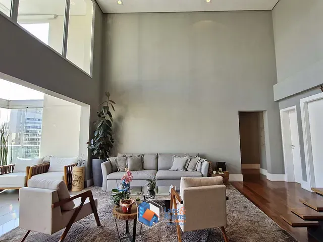 Cobertura / Penthouse com 402m² 3 quartos e 6 banheiros, à venda, no bairro Paraíso do Morumbi em São Paulo