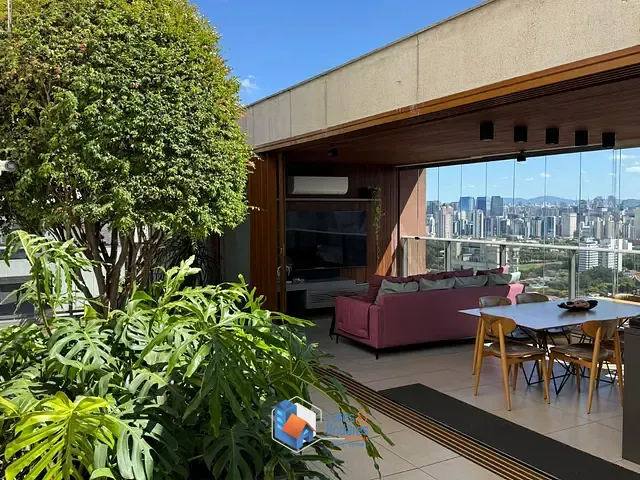 Cobertura / Penthouse com 204m² 2 quartos e 4 banheiros, à venda, no bairro Cidade Monções em São Paulo