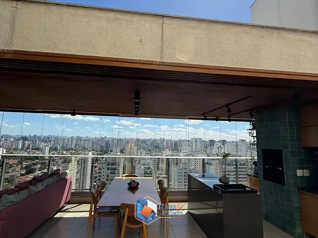 Cobertura / Penthouse com 204m² 2 quartos e 4 banheiros, à venda, no bairro Cidade Monções em São Paulo