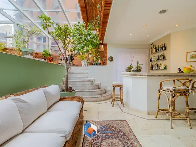 Cobertura / Penthouse com 580m² 4 quartos e 6 banheiros, à venda, no bairro Higienopolis em São Paulo