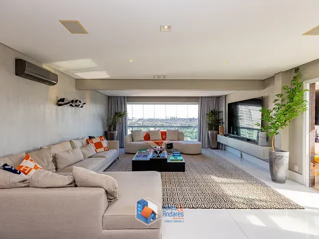 Cobertura / Penthouse com 386m² 4 quartos e 6 banheiros, à venda, no bairro Campo Belo em São Paulo