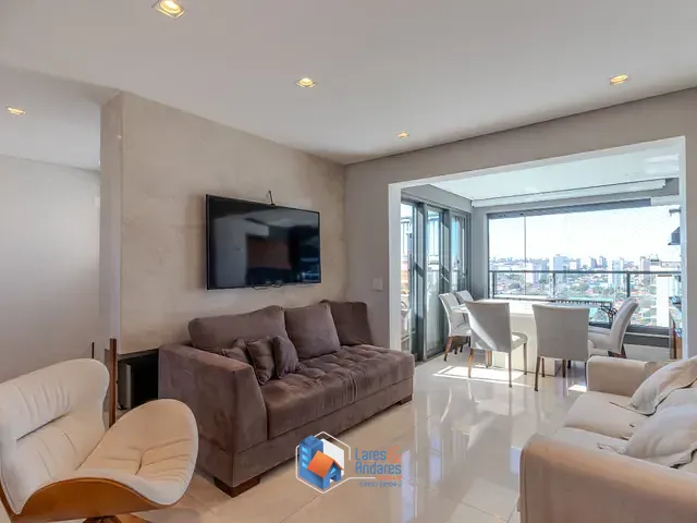 Cobertura / Penthouse com 126m² 3 quartos e 3 banheiros, à venda, no bairro Campo Belo em São Paulo