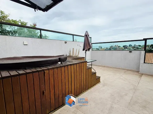 Cobertura / Penthouse com 300m² 2 quartos e 3 banheiros, à venda, no bairro Vila Curuçá em Santo André
