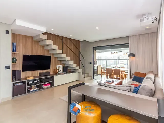 Cobertura / Penthouse com 120m² 2 quartos e 4 banheiros, à venda, no bairro Indianópolis em São Paulo