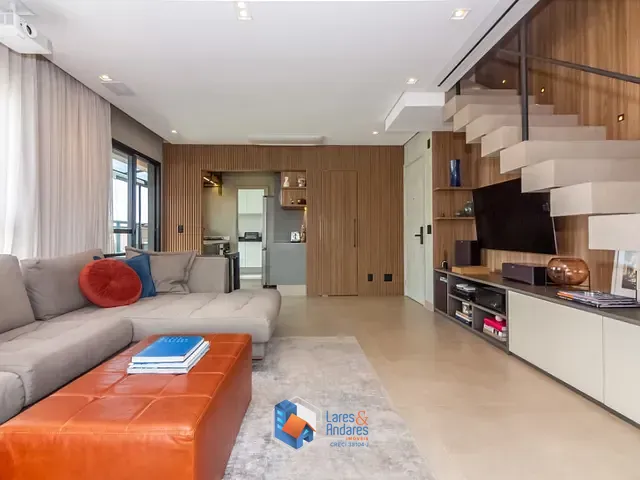 Cobertura / Penthouse com 120m² 2 quartos e 4 banheiros, à venda, no bairro Indianópolis em São Paulo