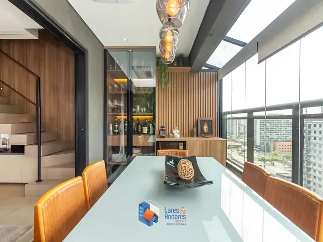 Cobertura / Penthouse com 120m² 2 quartos e 4 banheiros, à venda, no bairro Indianópolis em São Paulo