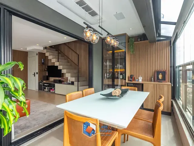 Cobertura / Penthouse com 120m² 2 quartos e 4 banheiros, à venda, no bairro Indianópolis em São Paulo