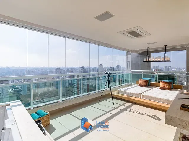 Cobertura / Penthouse com 280m² 3 quartos e 5 banheiros, à venda, no bairro Brooklin Paulista em São Paulo