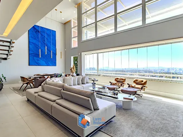 Cobertura / Penthouse com 574m² 3 quartos e 5 banheiros, à venda, no bairro Real Parque em São Paulo