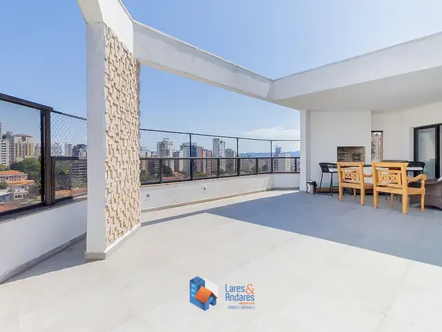 Cobertura / Penthouse com 272m² 4 quartos e 5 banheiros, à venda, no bairro Santa Cecília em São Paulo