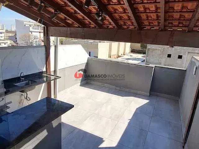 Cobertura / Penthouse com 99m² 2 quartos e 2 banheiros, à venda, no bairro Camilópolis em Santo André