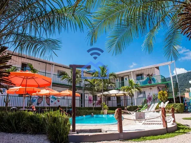 Pousada com 850m² 16 quartos e 16 banheiros, à venda, no bairro Maranduba em Ubatuba