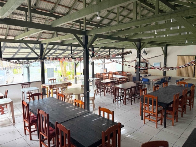 Foto do Pousada - Restaurante - Área de festa para Locação anexo, POUSADA COSTEIRA DA BARRA DO SUL, Costeira, Balneário Barra do Sul, SC | North Center
