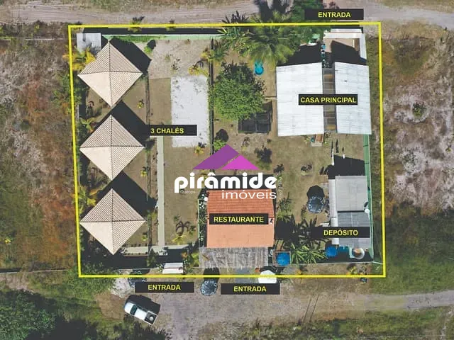 Pousada com 1575m², à venda, no bairro Taipu de Fora em Maraú