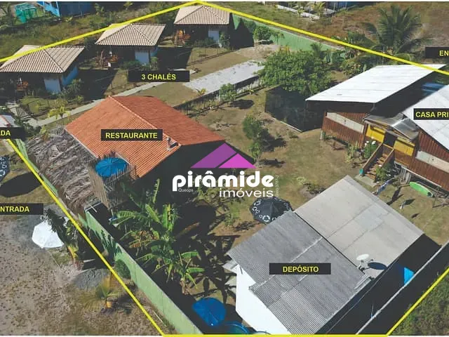 Pousada com 1575m², à venda, no bairro Taipu de Fora em Maraú