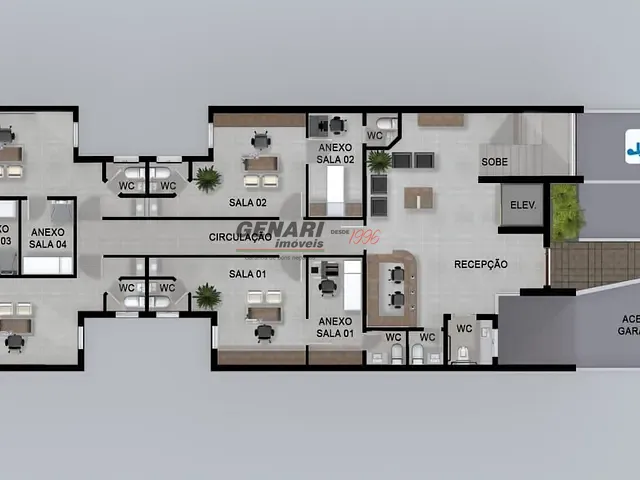 Prédio com 885m², à venda ou para alugar, no bairro Vila Castelo Branco em Indaiatuba