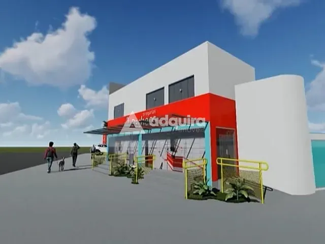 Prédio com 420m², para alugar, no bairro Centro em Ponta Grossa