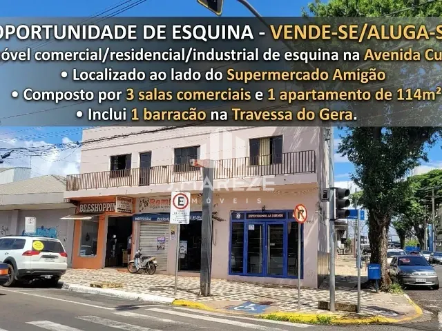 Prédio com 381m², à venda, no bairro Centro em Apucarana