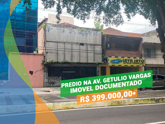 Foto do Prédio - Grande oportunidade Prédio Comercial Av. Getúlio Vargas Centro | Apartamentos Manaus Imobiliária
