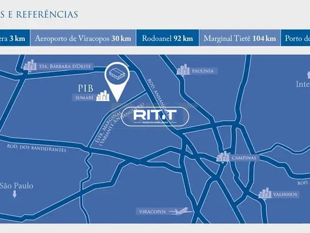 Galpão / Barracão com 625m², para alugar, no bairro Jardim Bela Vista em Sumaré
