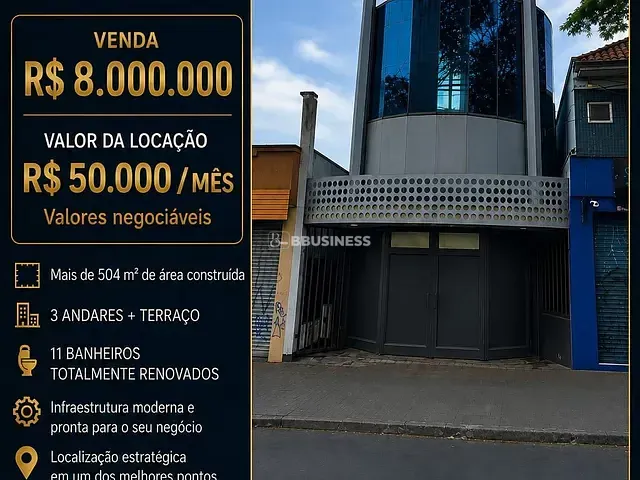 Prédio à venda ou para alugar, no bairro Pinheiros em São Paulo