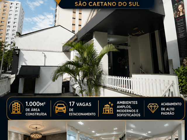 Prédio com 1100m², à venda, no bairro Santo Antônio em São Caetano do Sul