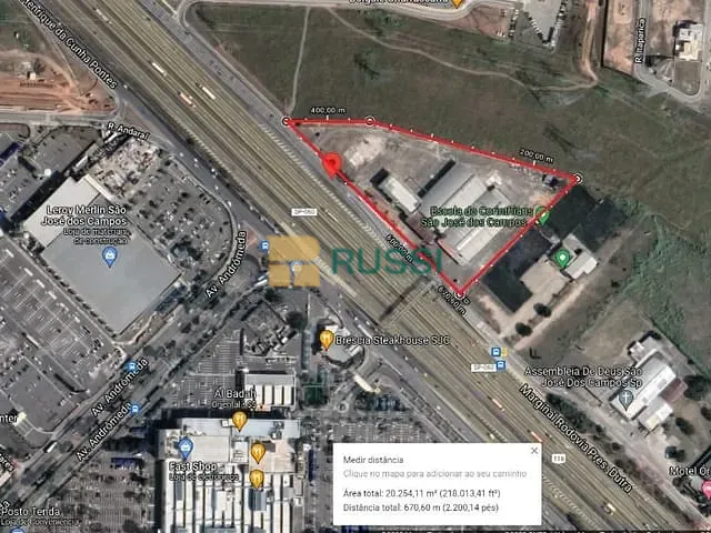 Prédio com 20000m², para alugar, no bairro Jardim Aquarius em São José dos Campos