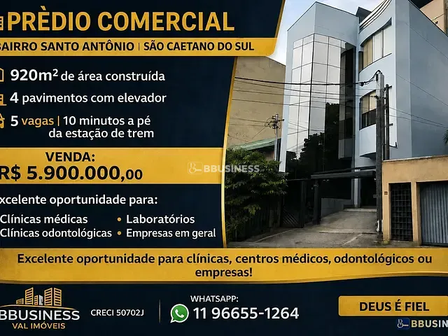 Prédio com 1000m², à venda, no bairro Bela Vista em São Paulo