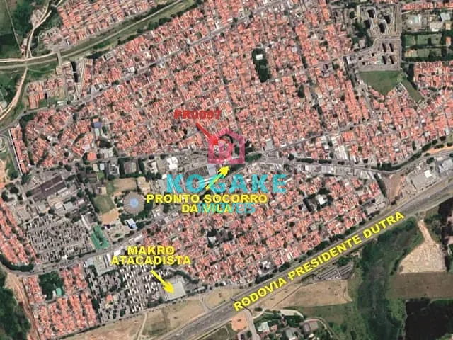 Prédio com 621m², à venda, no bairro Vila Industrial em São José dos Campos