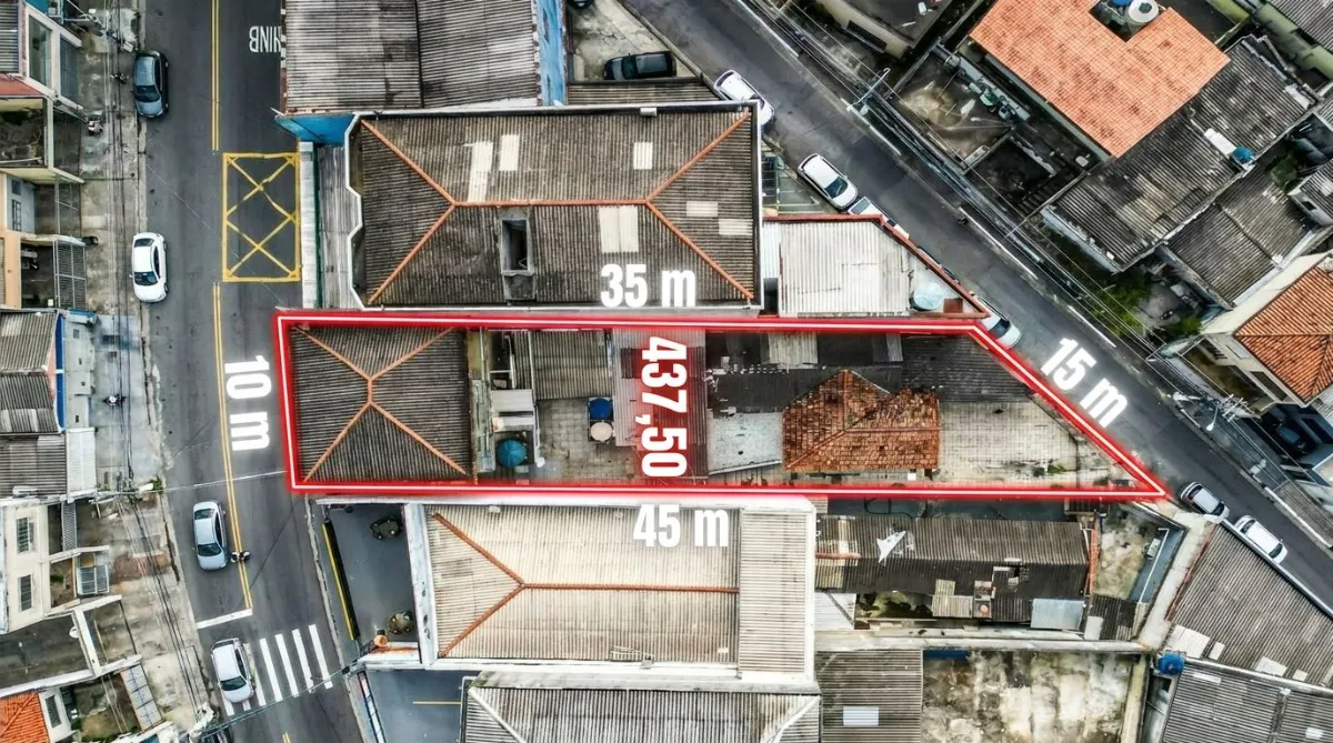 Terreno comercial para venda em Brasilãndia, 438m²