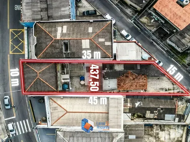 Terreno com 438m², à venda, no bairro Brasilãndia em São Paulo