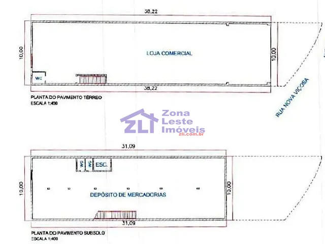 Prédio com 825m², para alugar, no bairro Vila Císper em São Paulo
