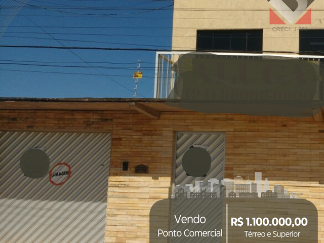 Ponto com 262m², à venda, no bairro Cidade Nova em Marabá