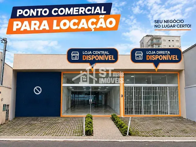 Ponto com 150m², para alugar, no bairro Centro em Andradas
