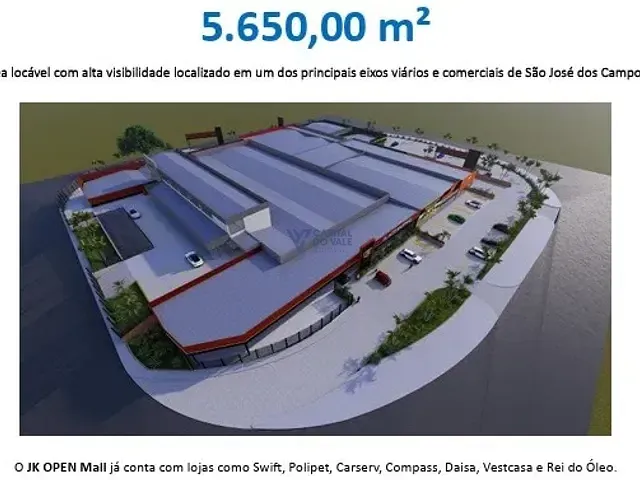 Ponto para alugar, no bairro Monte Castelo em São José dos Campos