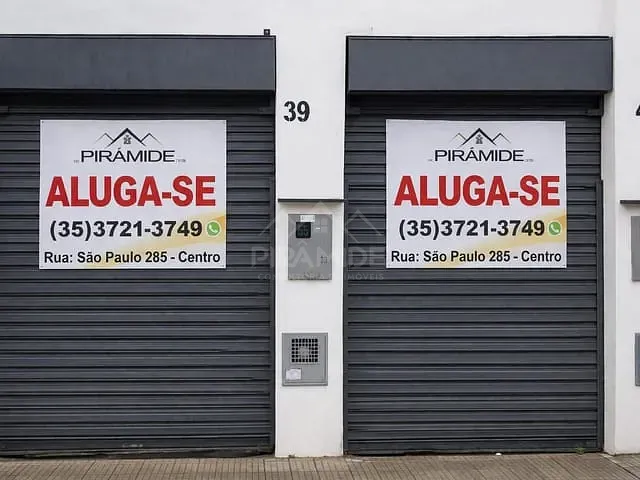 Ponto com 100m², para alugar, no bairro Centro em Poços de Caldas