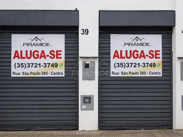 Ponto com 50m², para alugar, no bairro Centro em Poços de Caldas