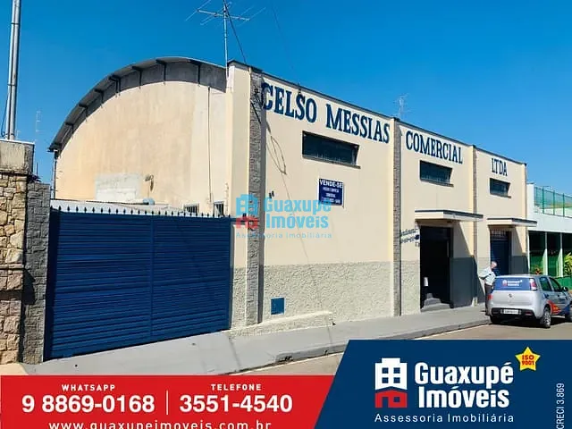 Ponto com 312m², à venda, no bairro Jardim Piscina em GUAXUPÉ