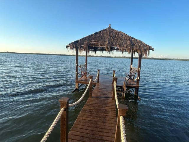 Foto do Rancho - Rancho à venda, porteira fechada, as margens do rio Paranapanema, no Condomínio Renascer do Sol, em Itaguajé, PR | Wagner Inhesta broker