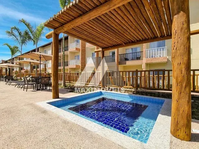 Resort 1 quarto e 1 banheiro, à venda, no bairro Mutá em Porto Seguro