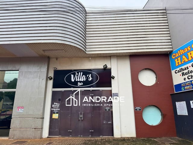Sala com 223m², à venda, no bairro Barra Funda em Apucarana