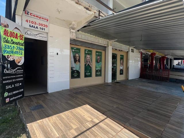 Sala com 40m², para alugar, no bairro Recanto das Emas em Brasília