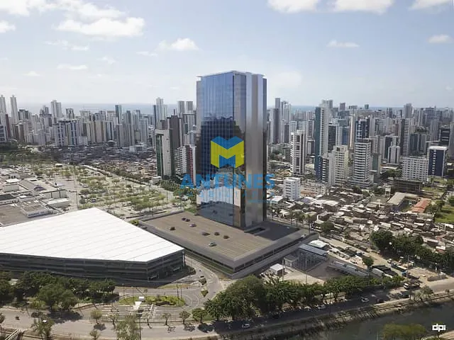 Sala com 32m², para alugar, no bairro Boa Viagem em Recife