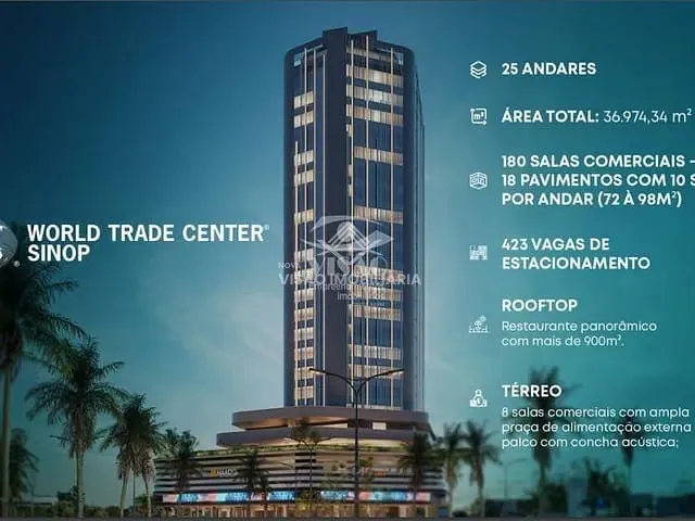 Sala com 36974m², à venda, no bairro JARDIM FLORENÇA em Sinop