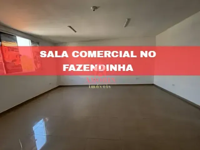 Sala com 38m², para alugar, no bairro Fazendinha em Curitiba
