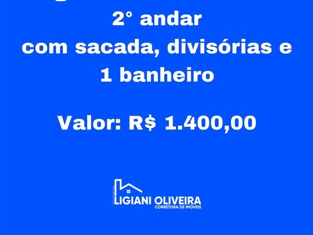 Sala para alugar, no bairro Santa Luzia em Novo Progresso
