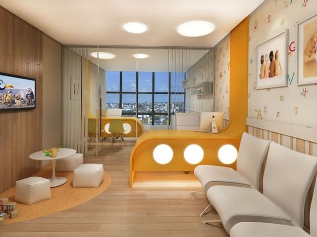 Foto do Sala - Sala para alugar na melhor região dos Bancários, possui de 32 m²  a 40 m² com 01 vaga de garagem. O empresarial dispõe de 06 elevadores e segurança 24 horas. | Shopping Imóveis