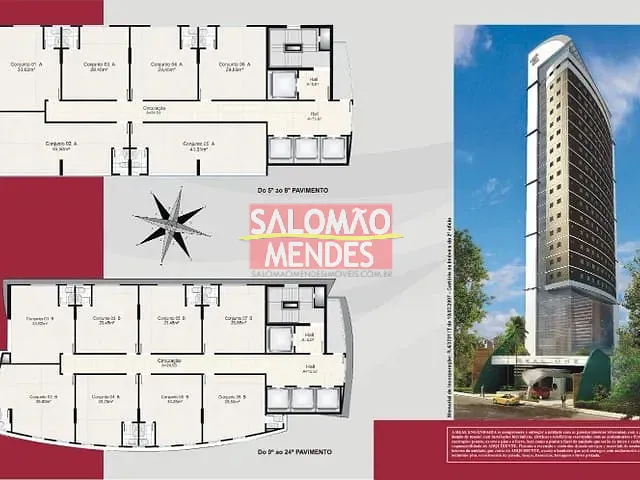 Sala com 29m², à venda, no bairro Nazaré em Belém