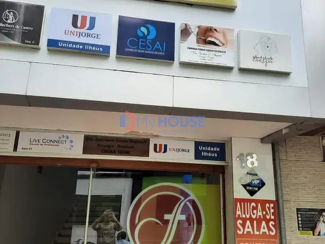 Sala para alugar, no bairro Centro em Ilhéus